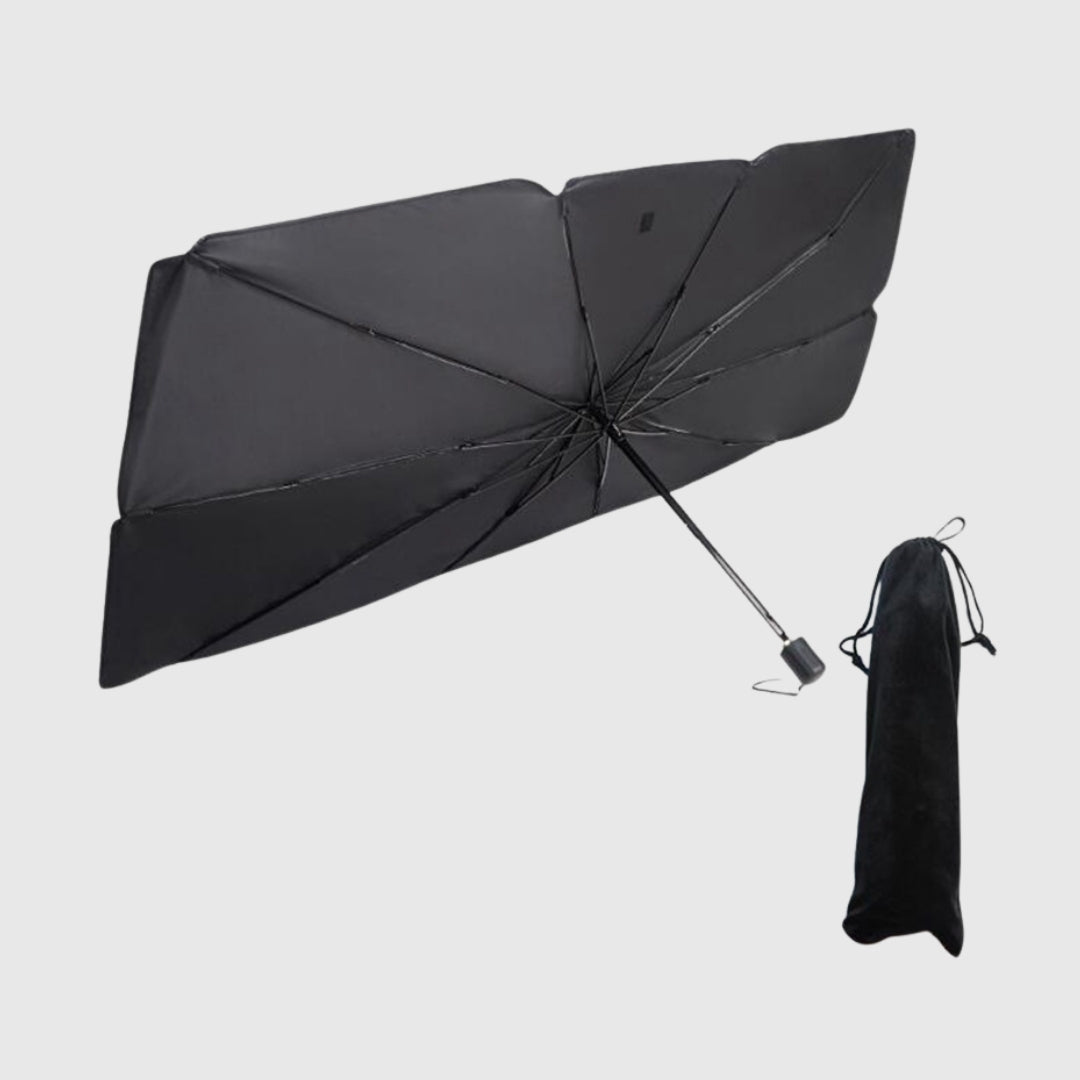 Sunshade with Leather Cover