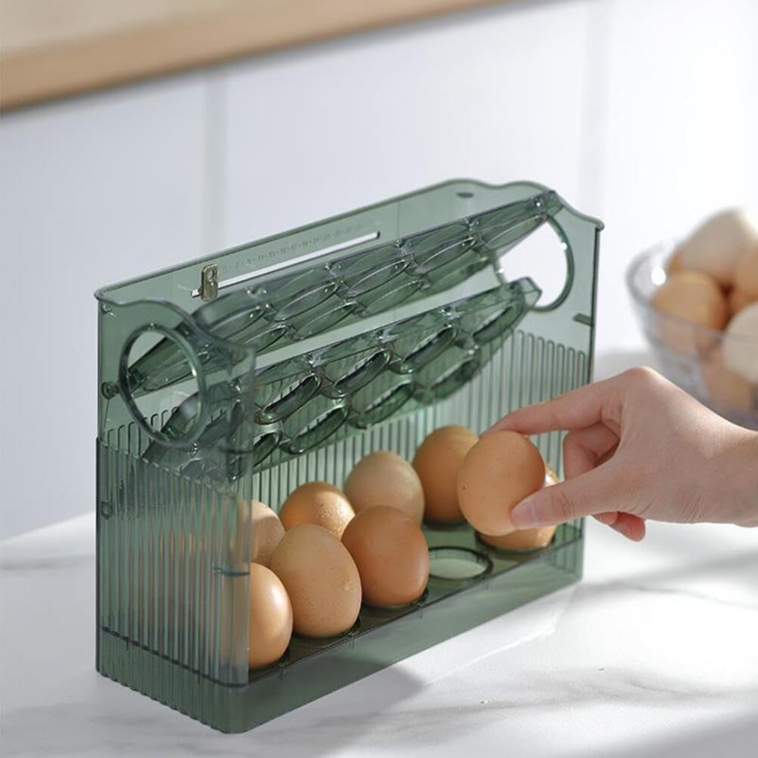 Automatic Flip Egg Box