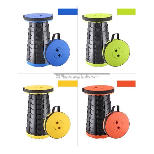 Portable Folding Chair Plastic Stool Telescopic Stool