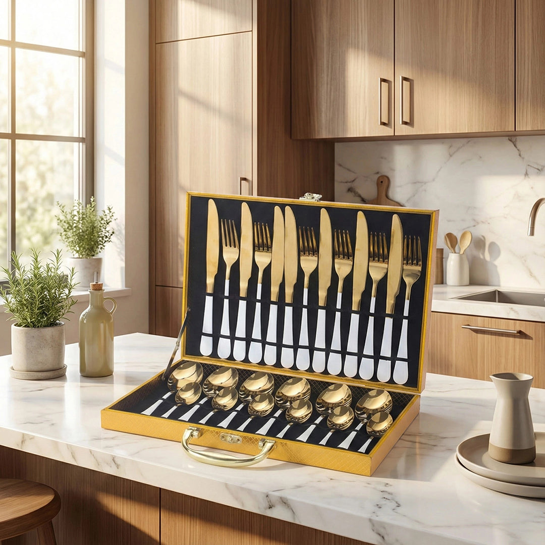 24pcs Cutlery Set