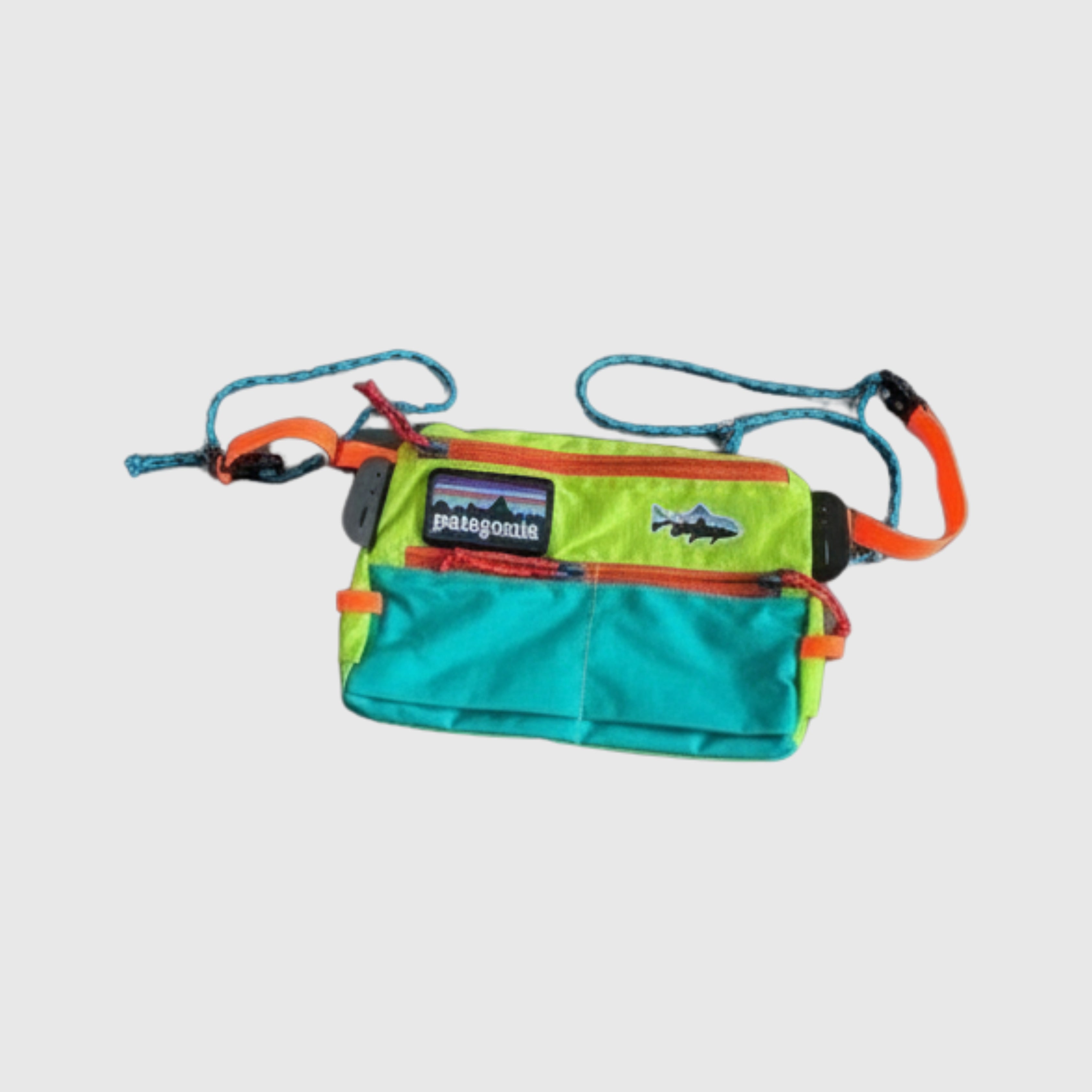 Contrast Color Multi-Purpose Bag