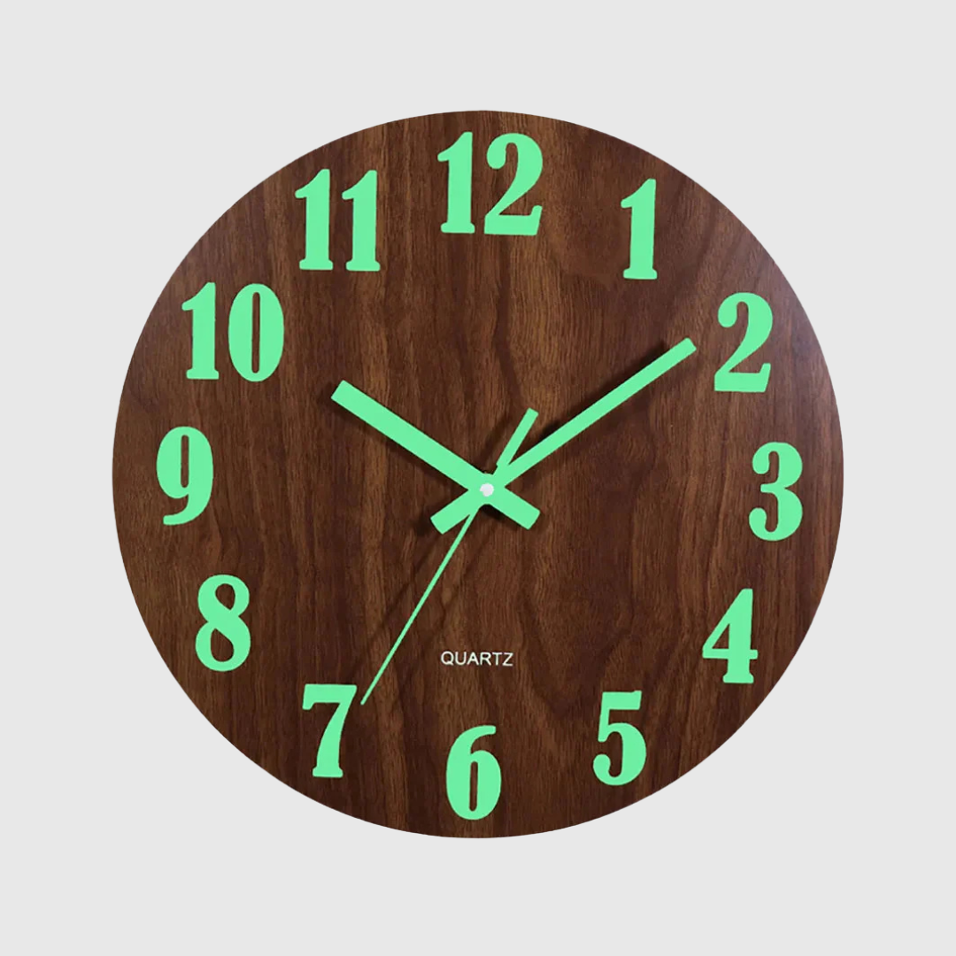 Glowing Wall Clock