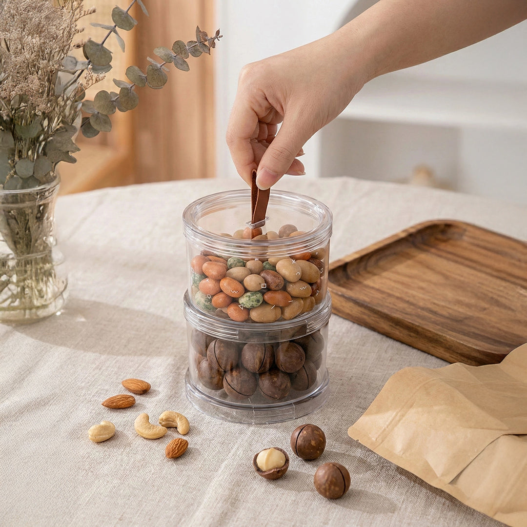Portable Snack 2 Pots