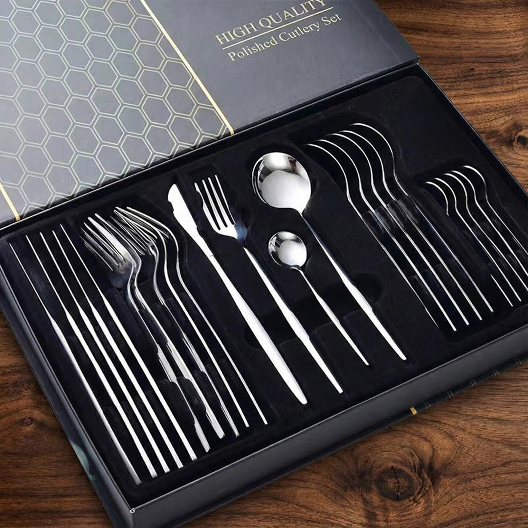 24pcs Cutlery Set
