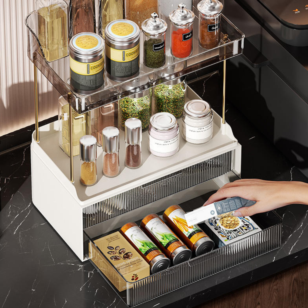 Double-layer Drawer Storage