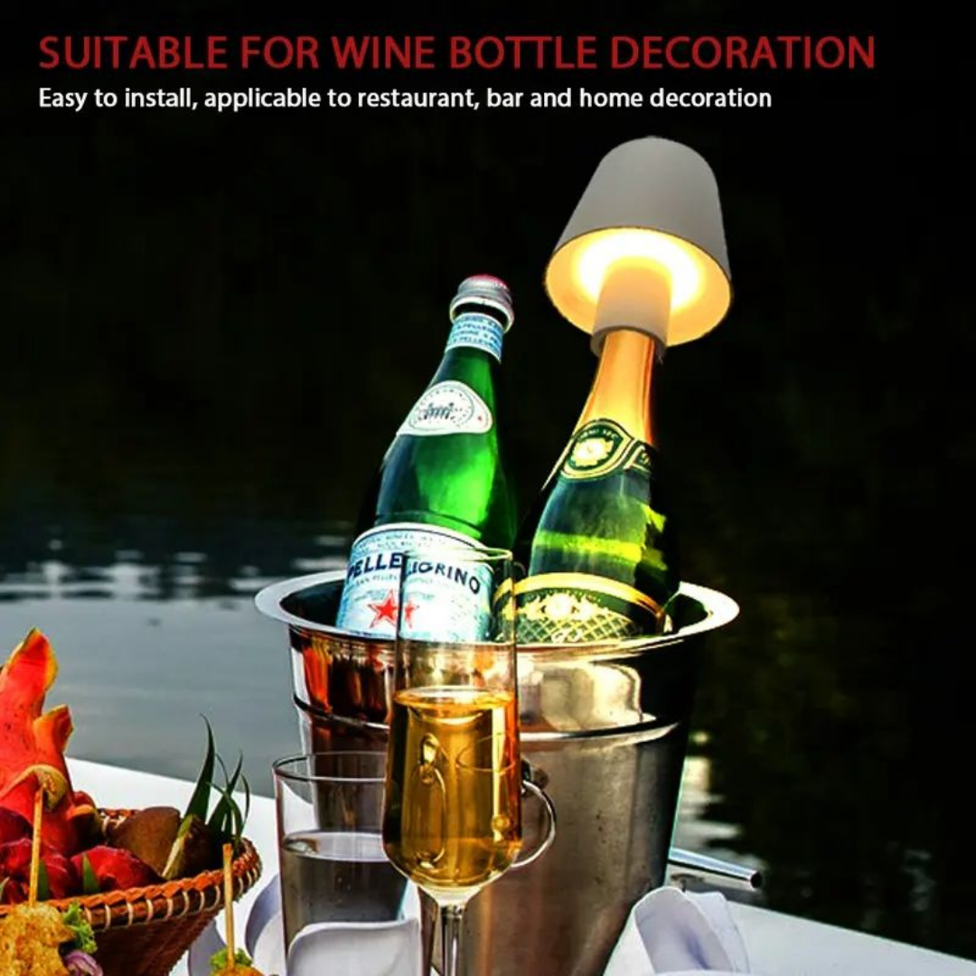 LED Bottle-Shaped Table Lamp
