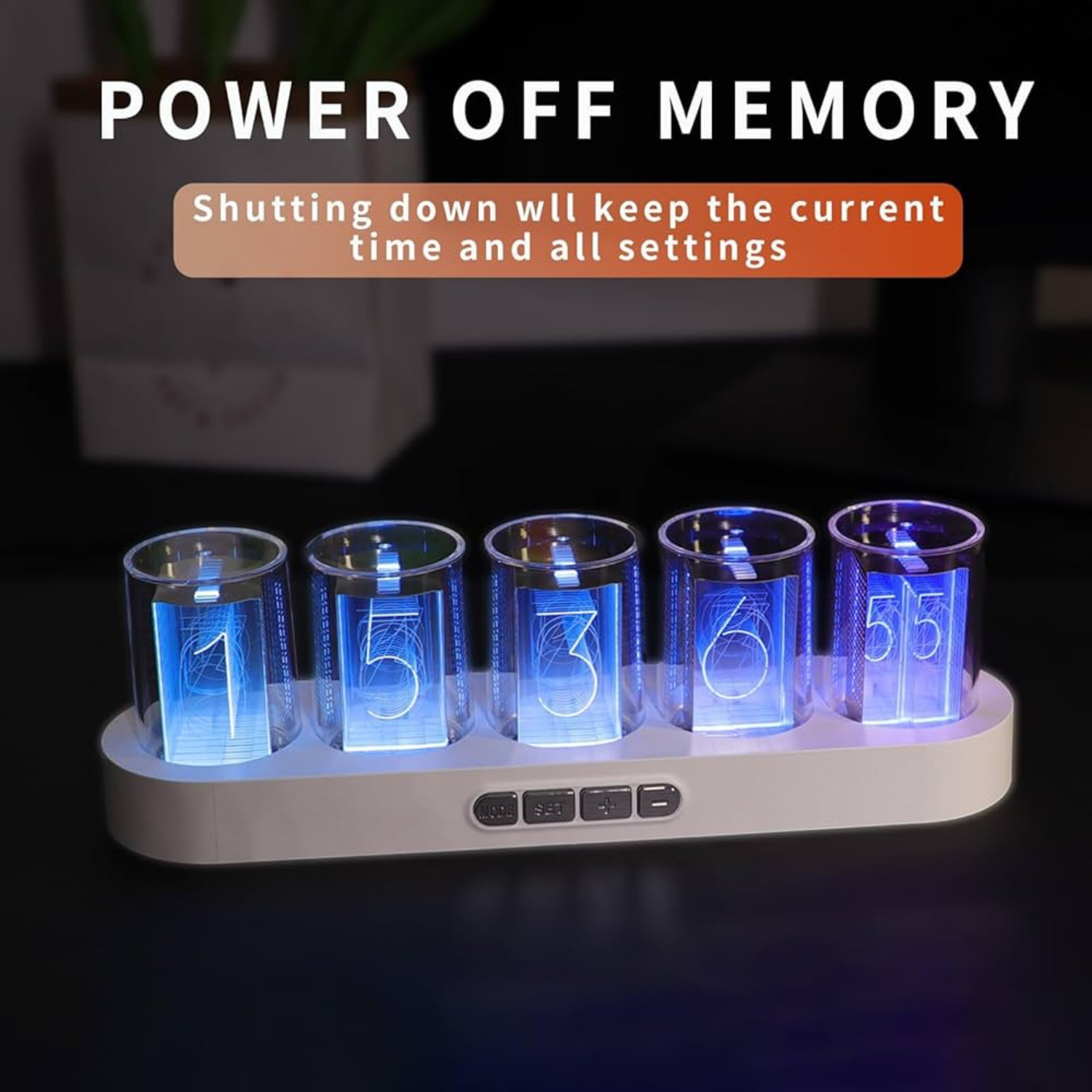 Nixie Tube Clock Led