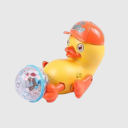 Toy Top Ball Rotating Duck