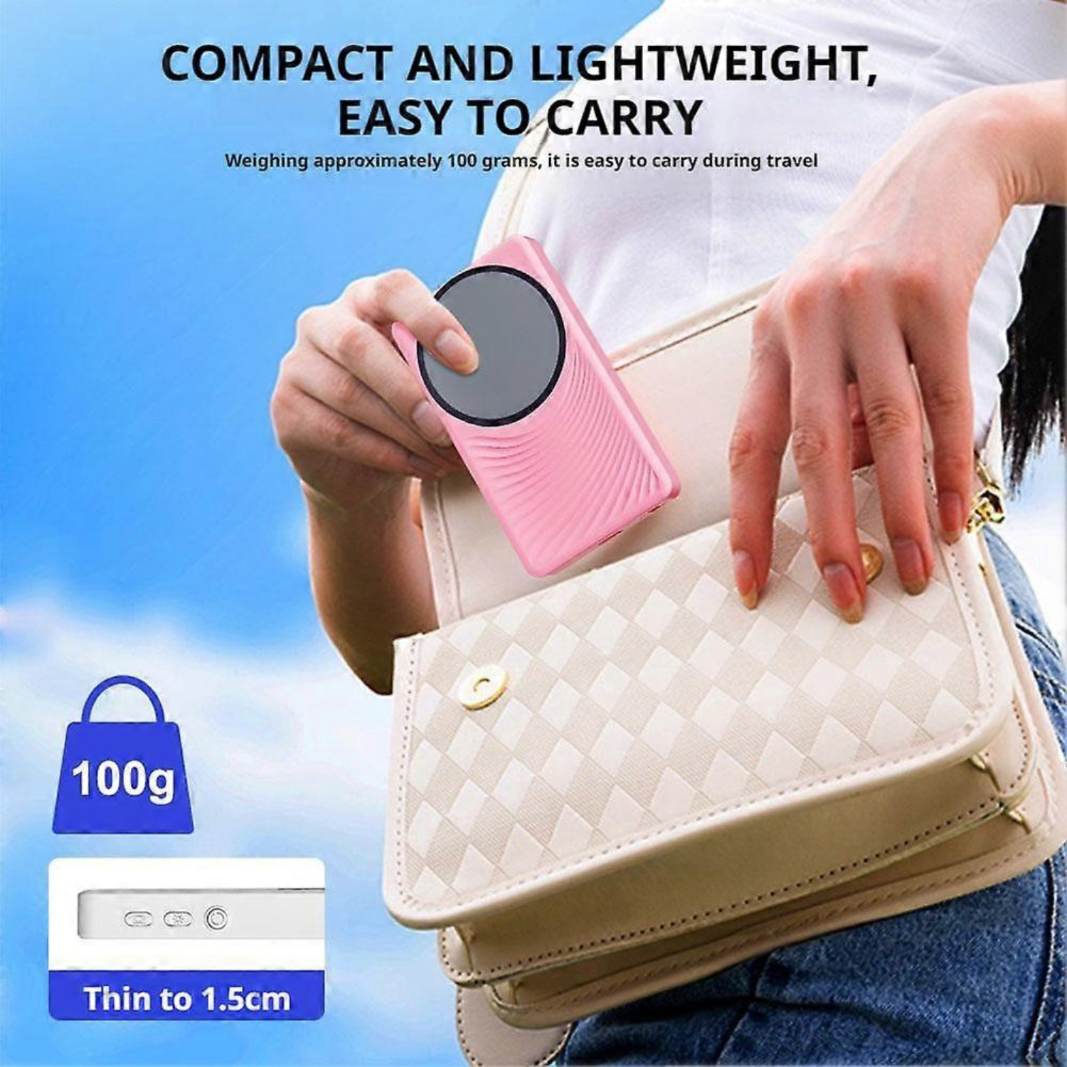 Magnetic Suction Rear Monitoring Mobile Phone Screen Display