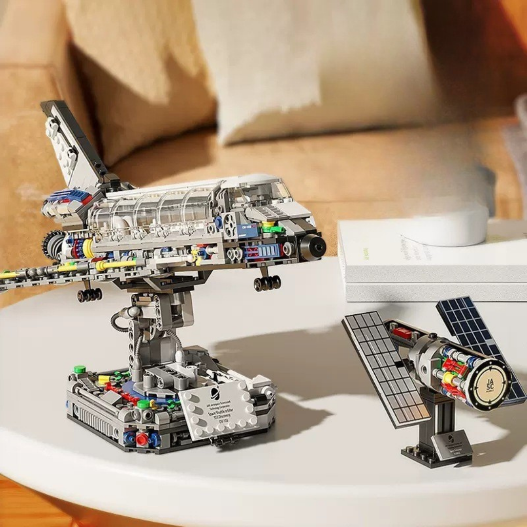 Puzzle Building Blocks Space Shuttle