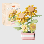 Building Blocks Pot-Dream Flowers (Yellow Pack)