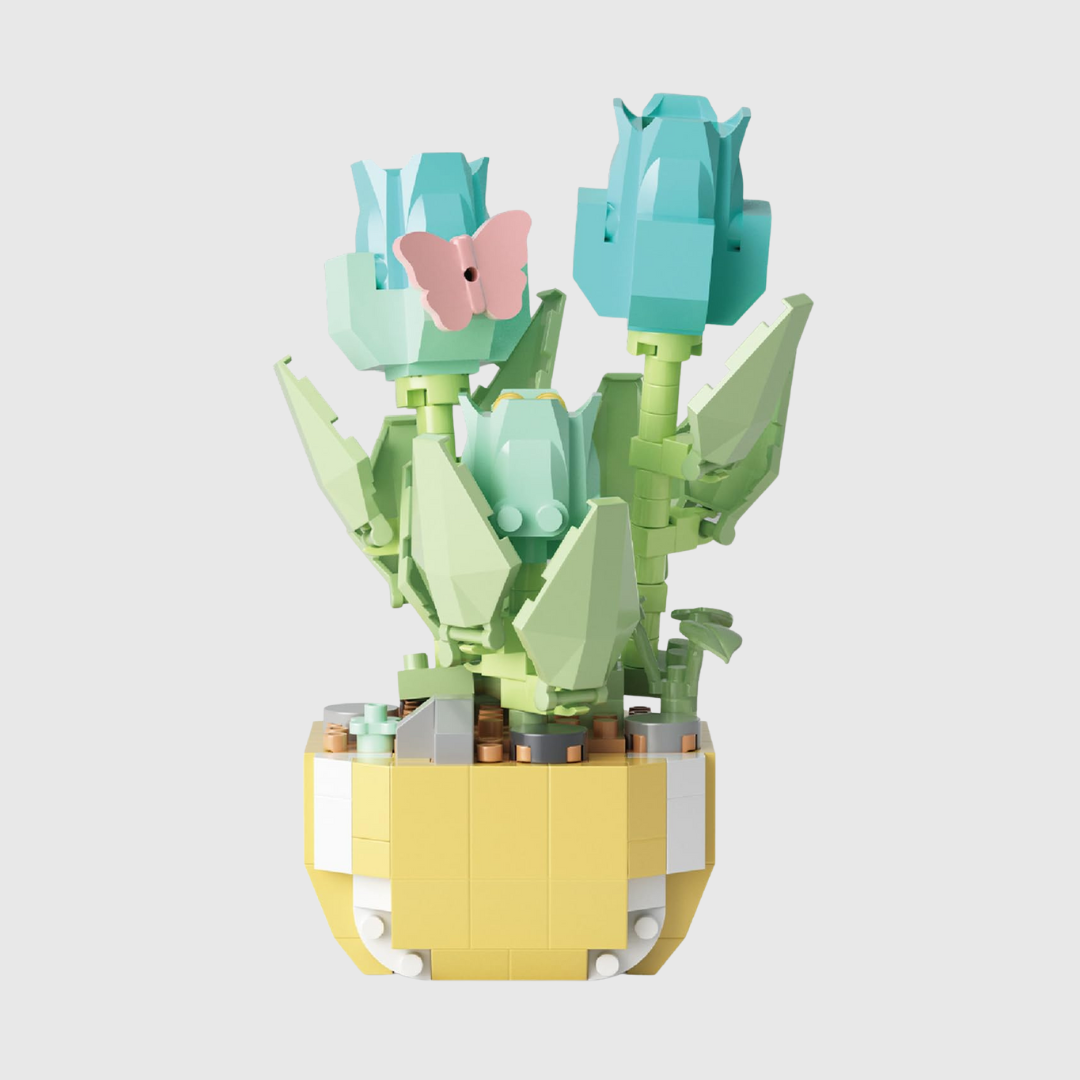 Building Blocks Pot-Dream Flowers (Yellow Pack)