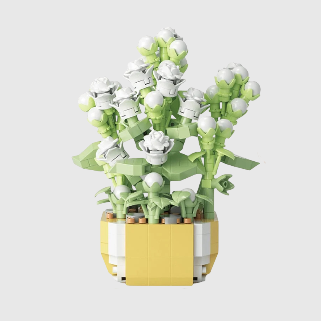 Building Blocks Pot-Dream Flowers (Yellow Pack)