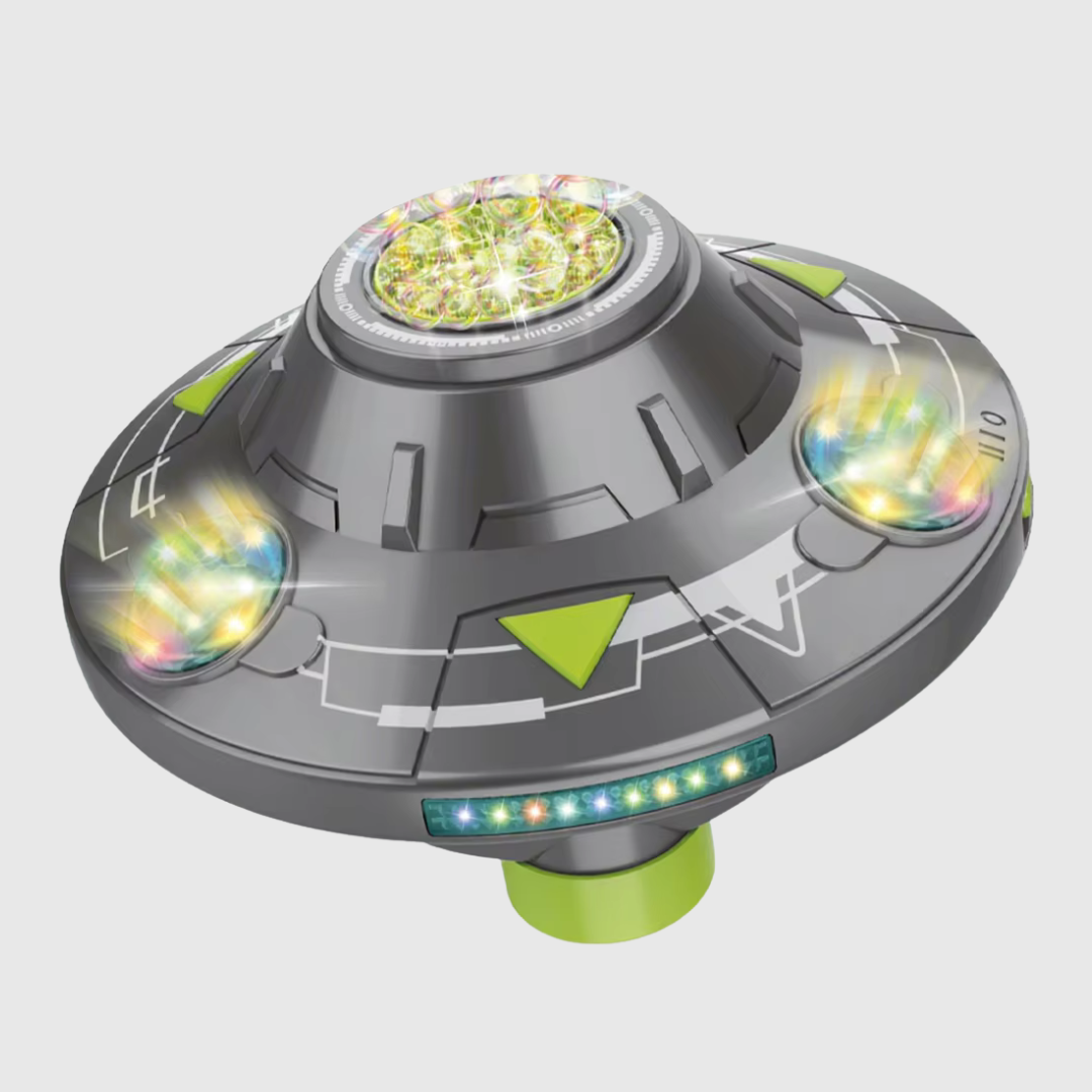 Flying Saucer Bubbles Machine