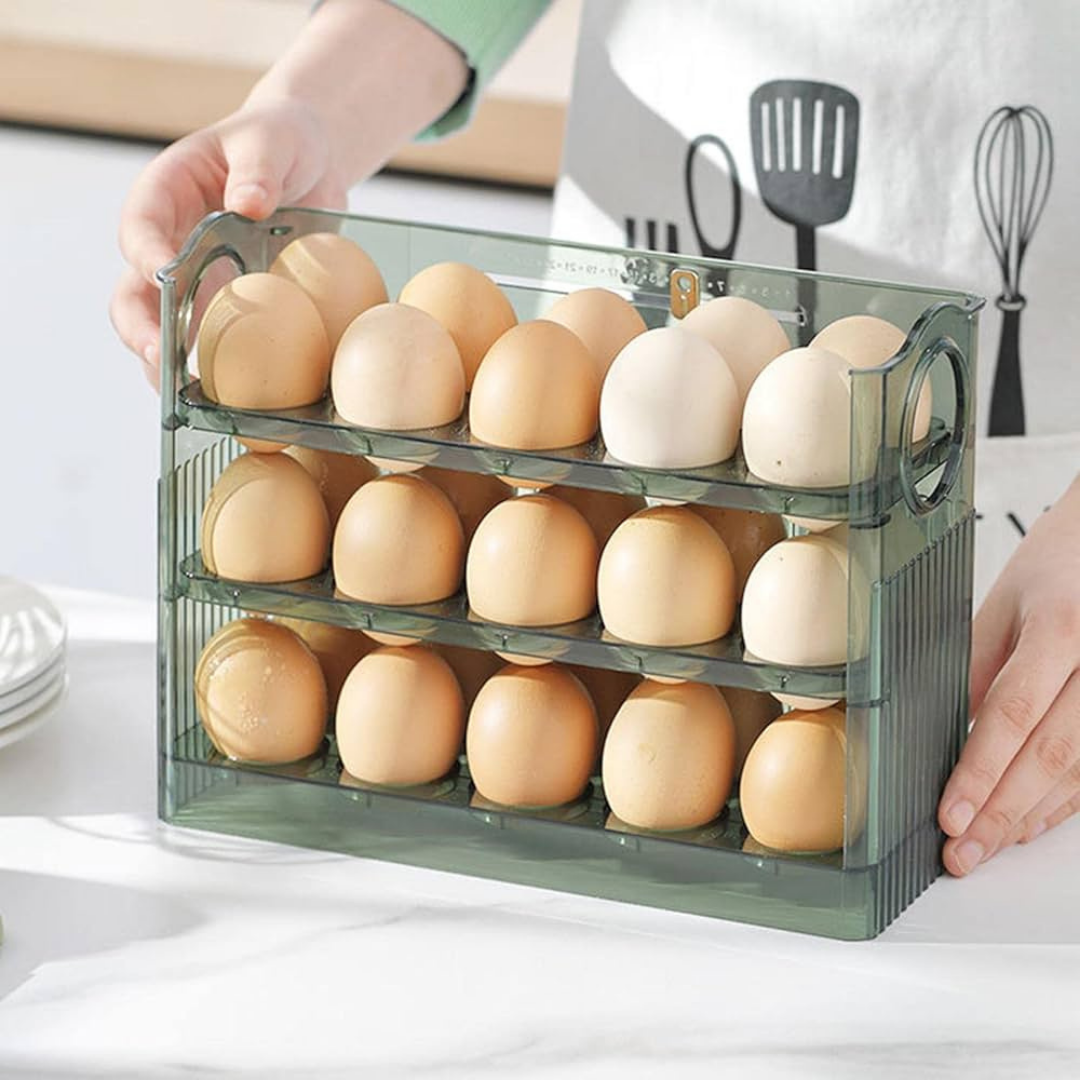 Automatic Flip Egg Box