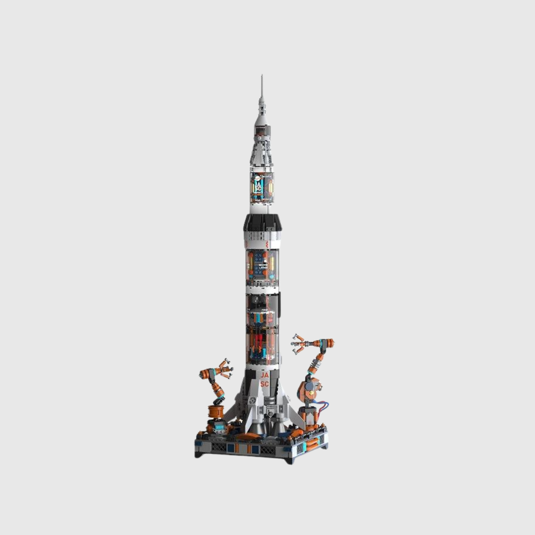 Puzzle Building Blocks Heavy Rocket