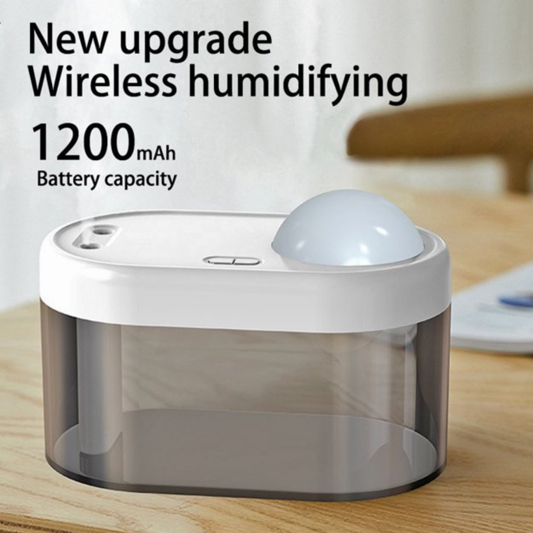 Dual Spray Rotating Ball Humidifier