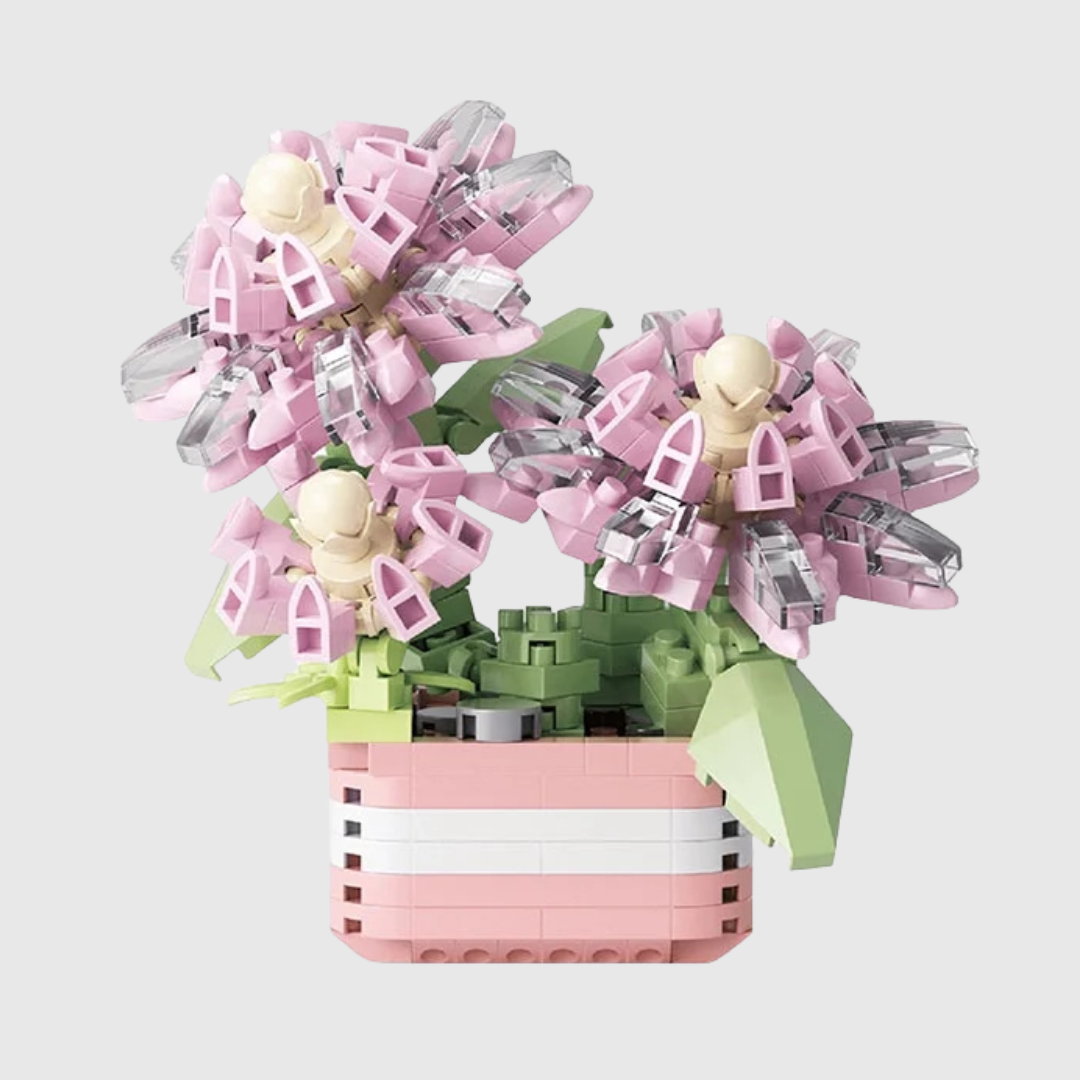 Building Blocks Pot-Dream Flowers (Purple Pack)