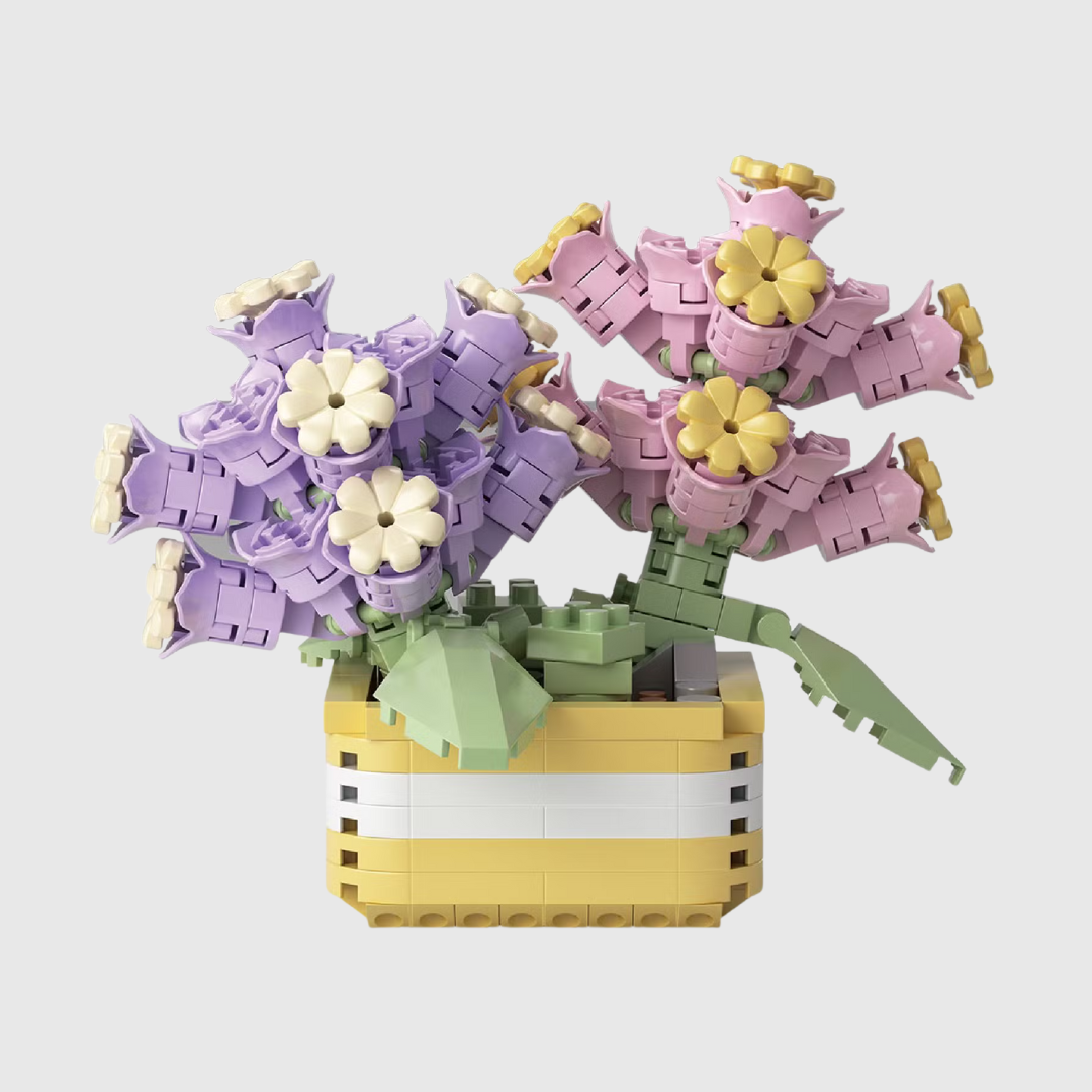 Building Blocks Pot-Dream Flowers (Purple Pack)
