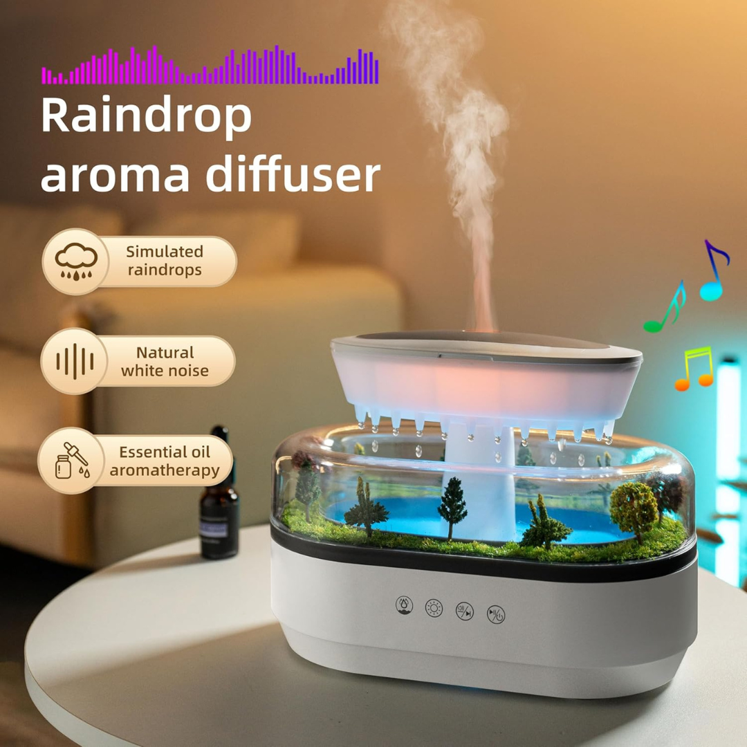 Ultrasonic Rain Sound Diffuser