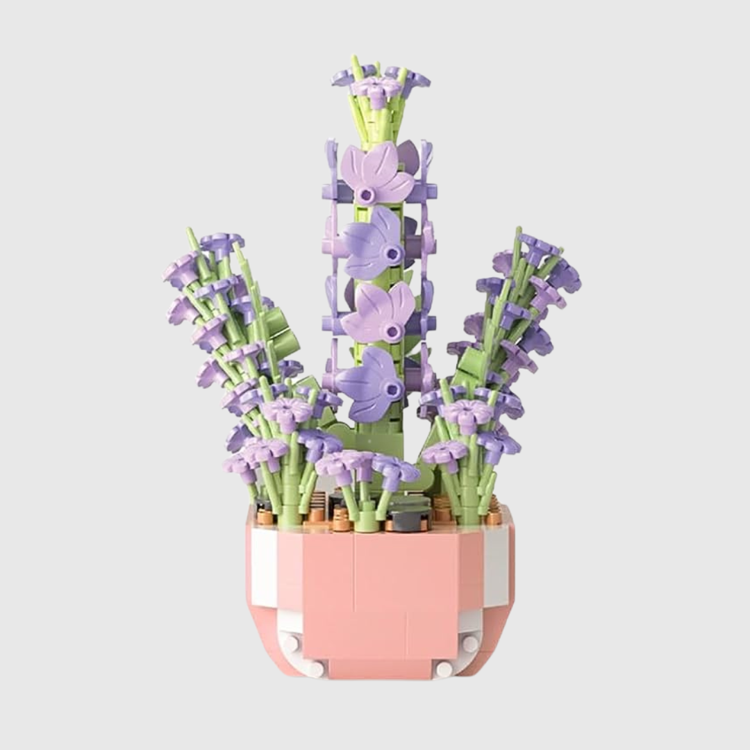 Building Blocks Pot-Dream Flowers (Purple Pack)