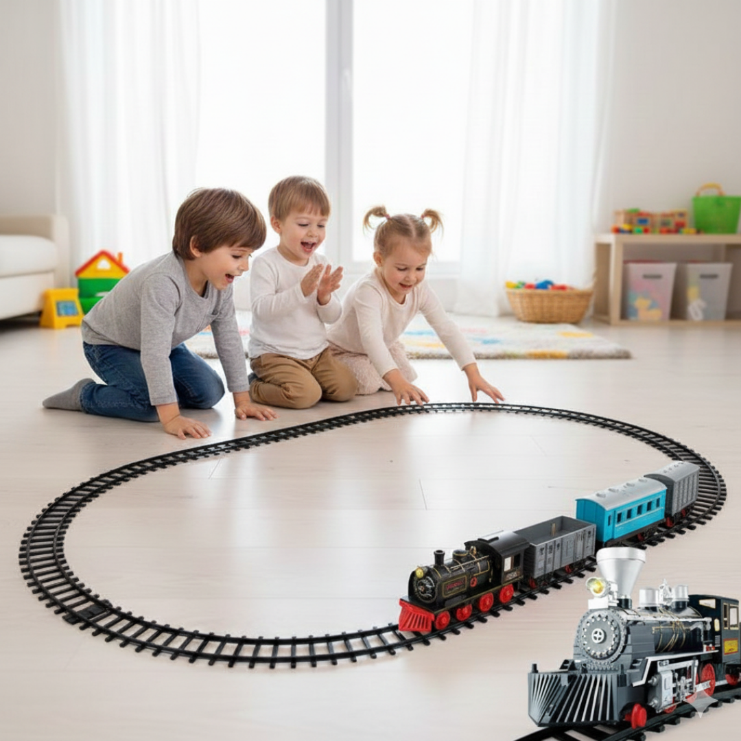 Electric Rail Steam Train 2