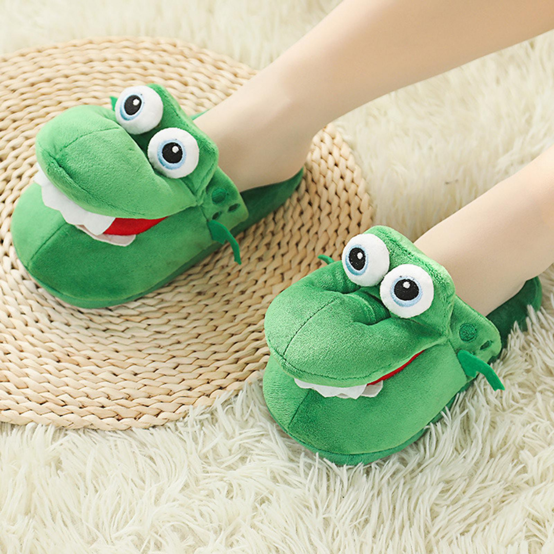 Quirky Crocodile Slippers 27cm