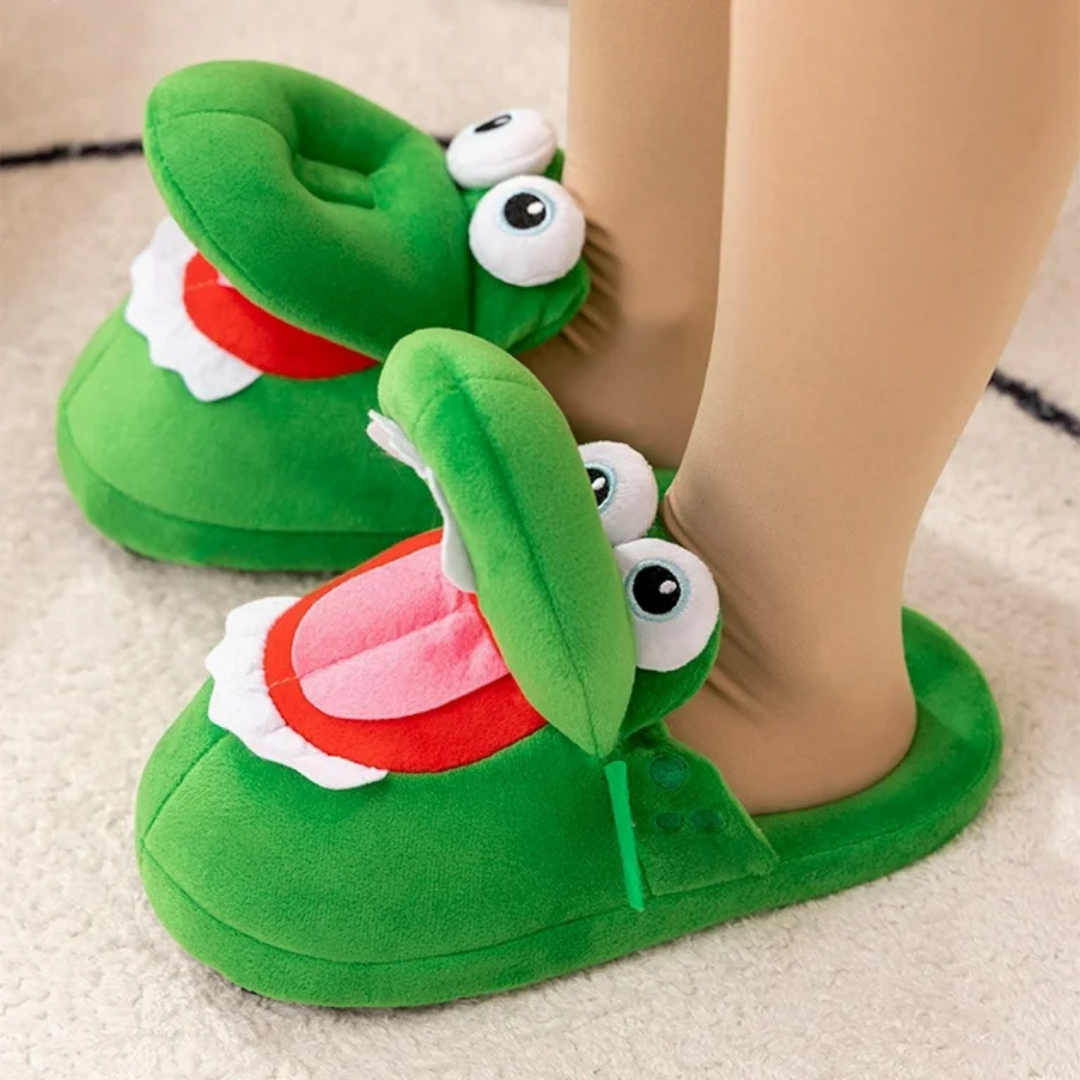 Quirky Crocodile Slippers 27cm