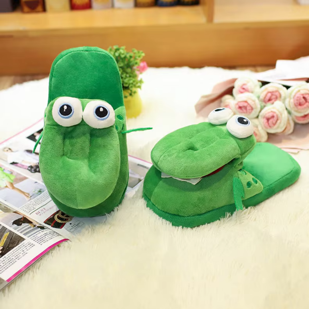 Quirky Crocodile Slippers 27cm