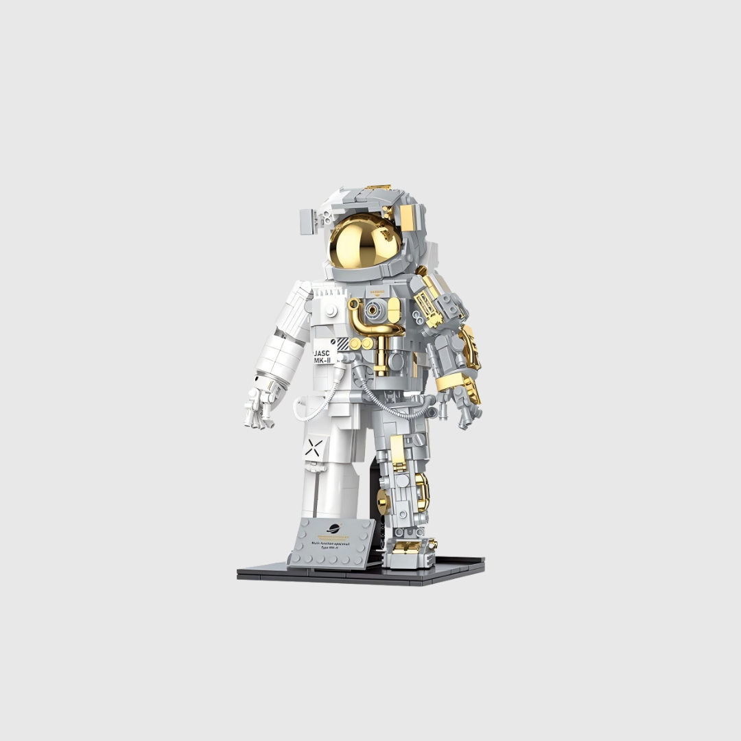 Puzzle Building Blocks Astronaut