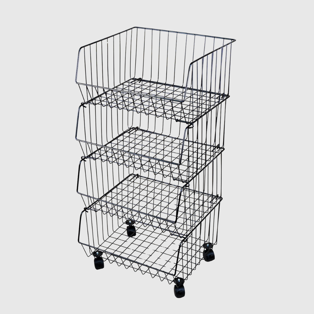 Multi-Layer Removable Kitchen Shelf Mediu（4 Layers）