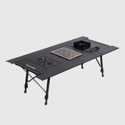 Outdoor Camping Iron Grill Table