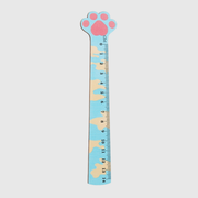Cartoon Wooden Ruler Paws