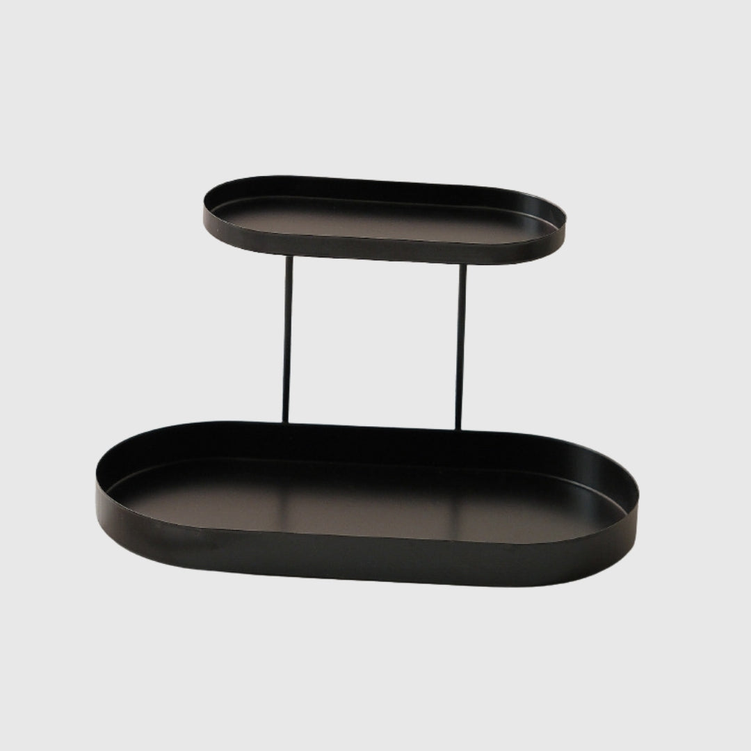 Iron Leather Double Organizer