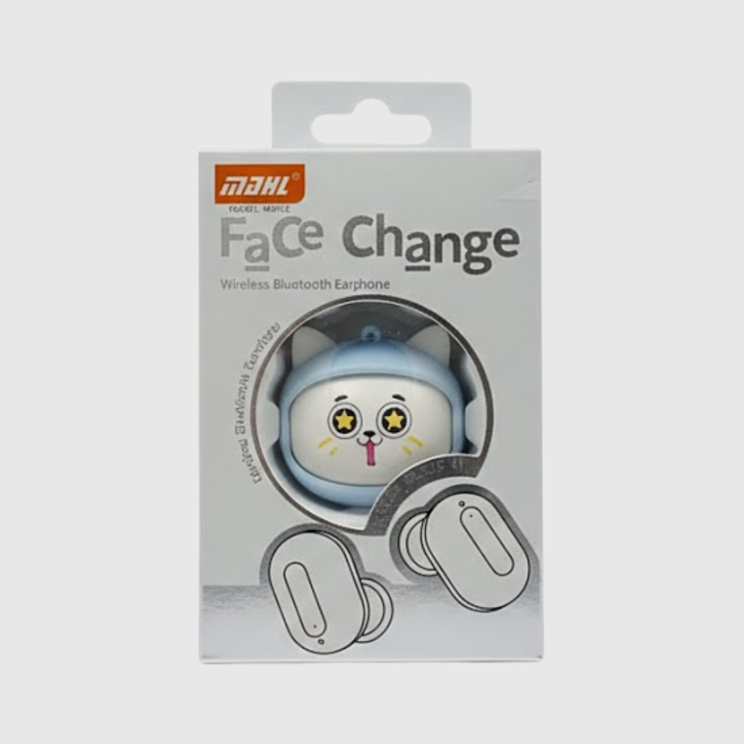Face Change Wireless Bluetooth Earphone