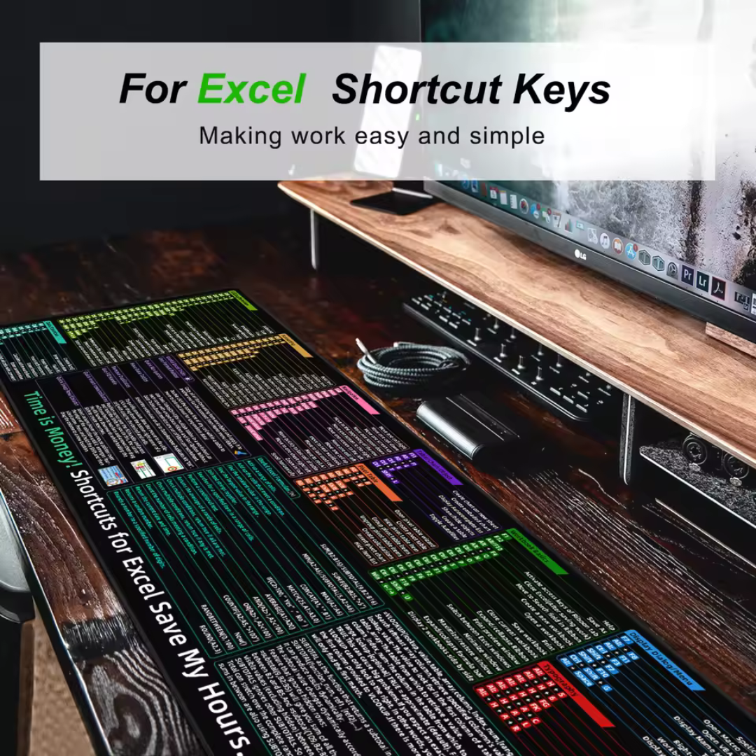 Desk Mat - Excel Shortcut