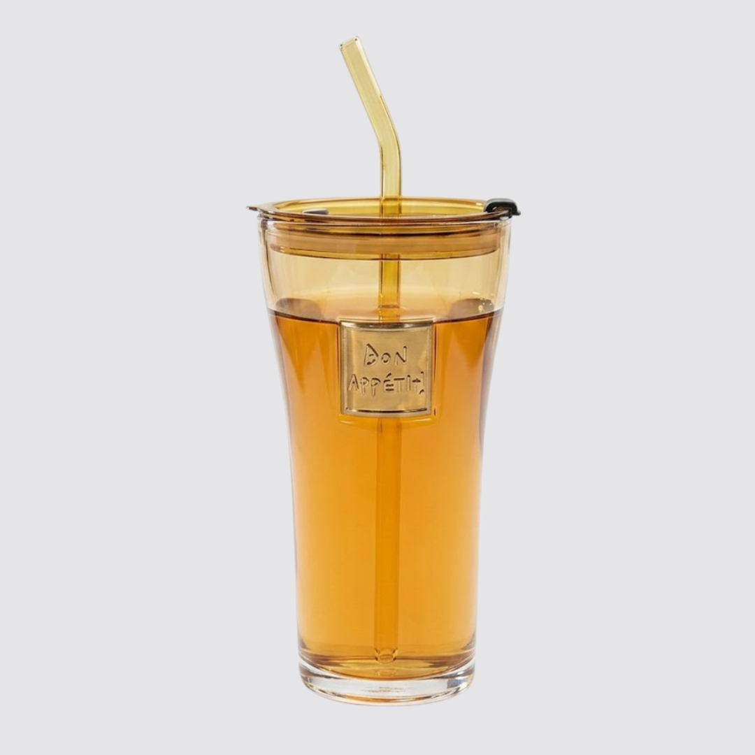 Mug with Straw