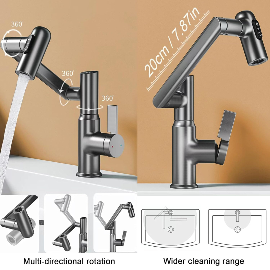 360 Rotating Basin Faucet