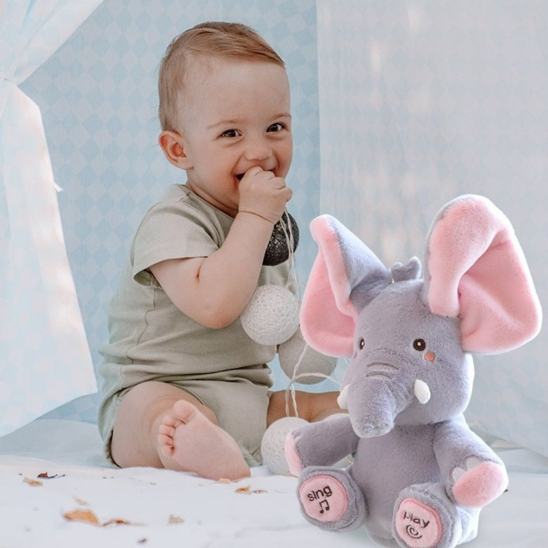 30cm Singing Elephant Doll
