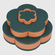 Rotating Petal Candy Box Snack