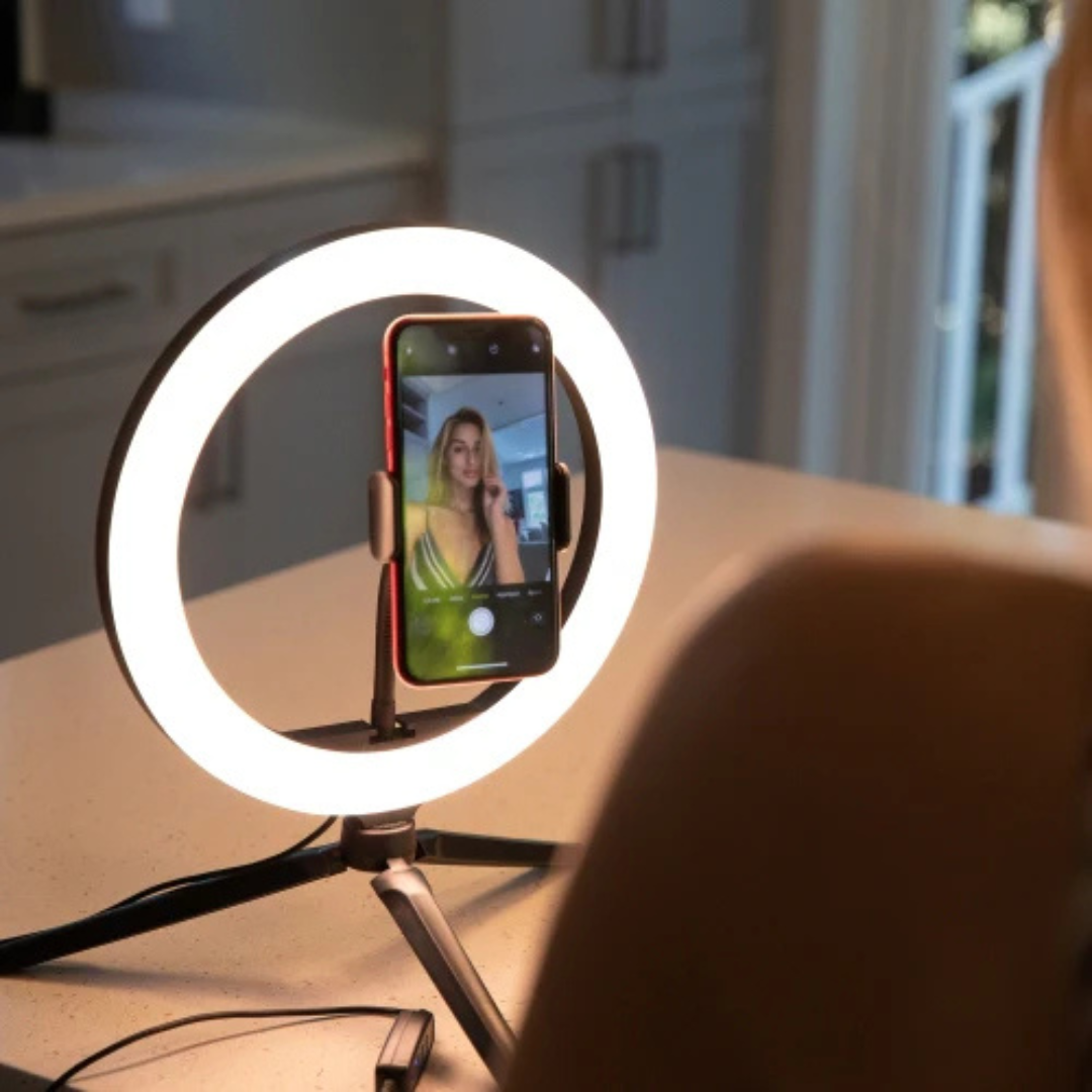 Led Ring Light With Tripod