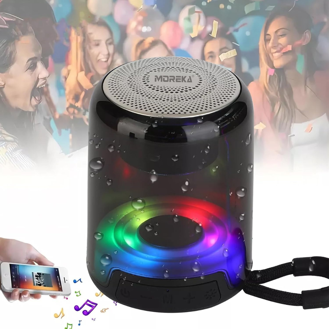 Portable LED Flashing Light Wireless Speaker TG314