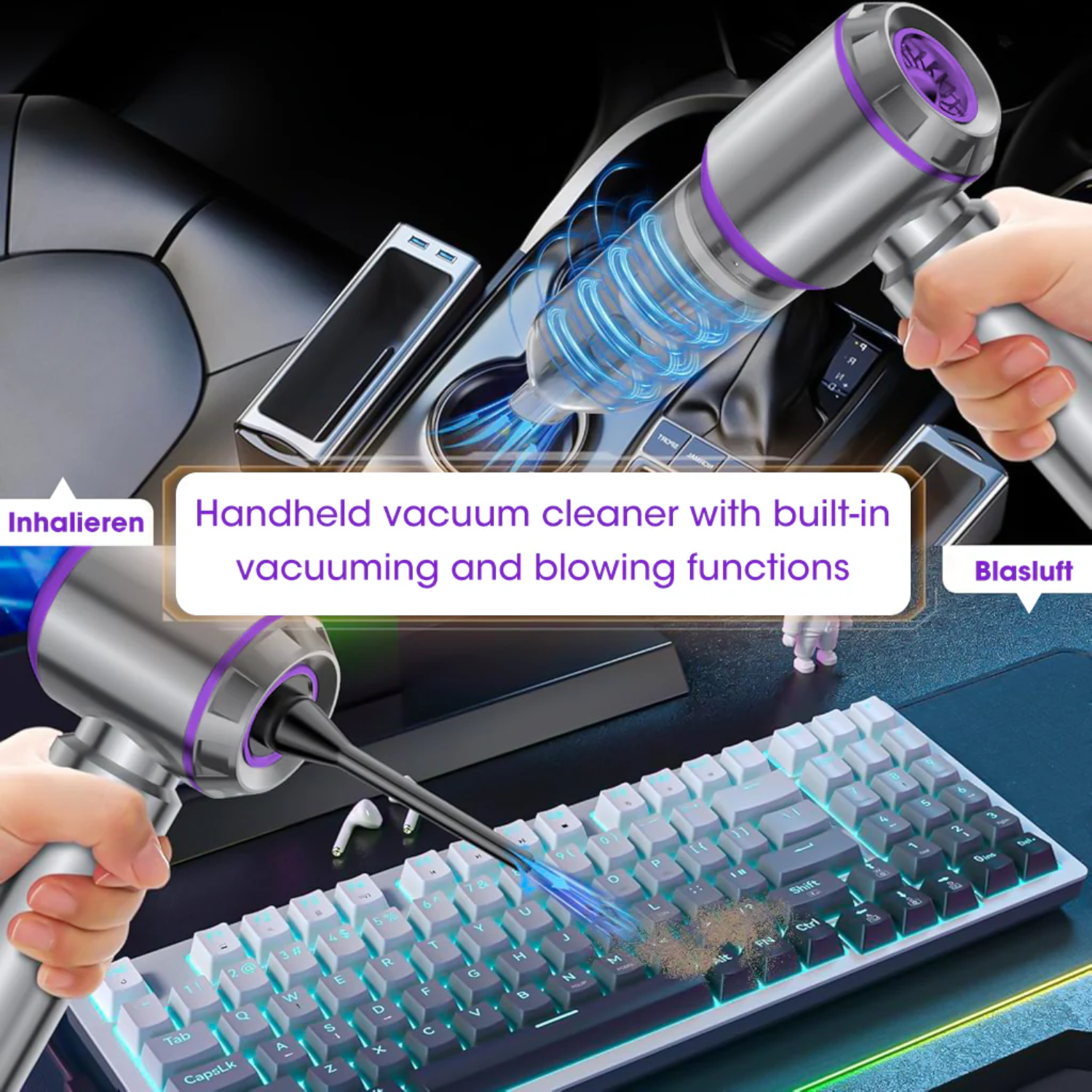 Portable Handheld Vacuum Cleaner