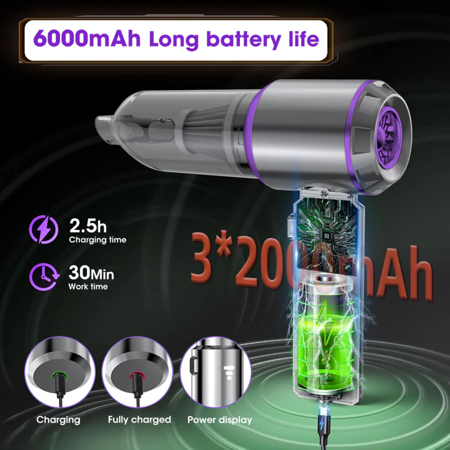 Portable Handheld Vacuum Cleaner
