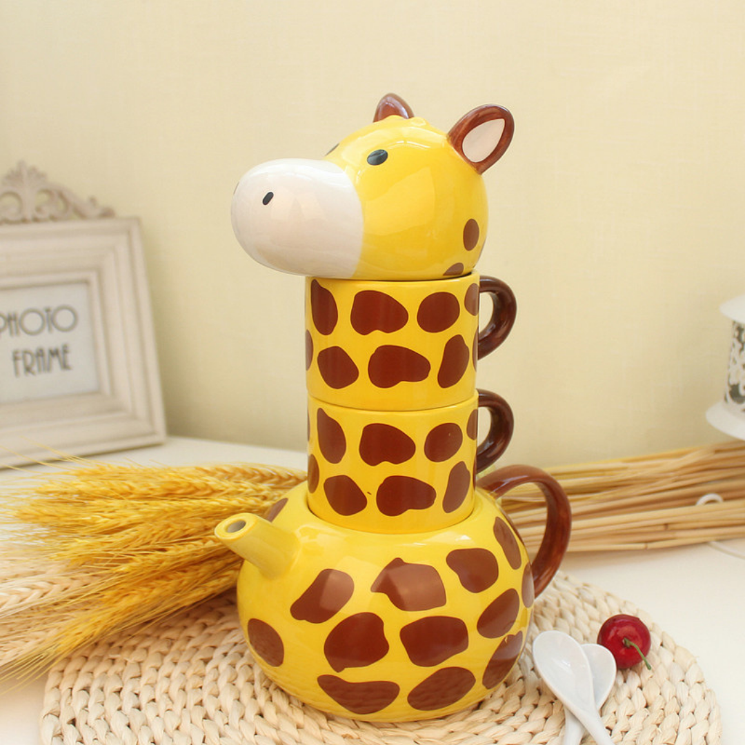 Giraffe Stacked Cups