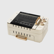 White Double Layer Electric Oven