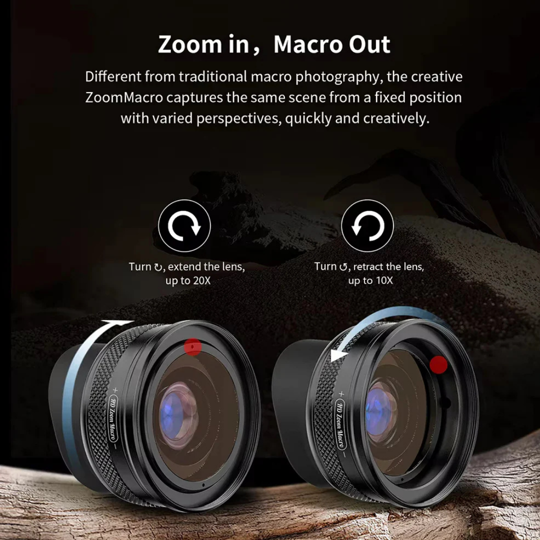 Smartphone Zoom Macro Lens