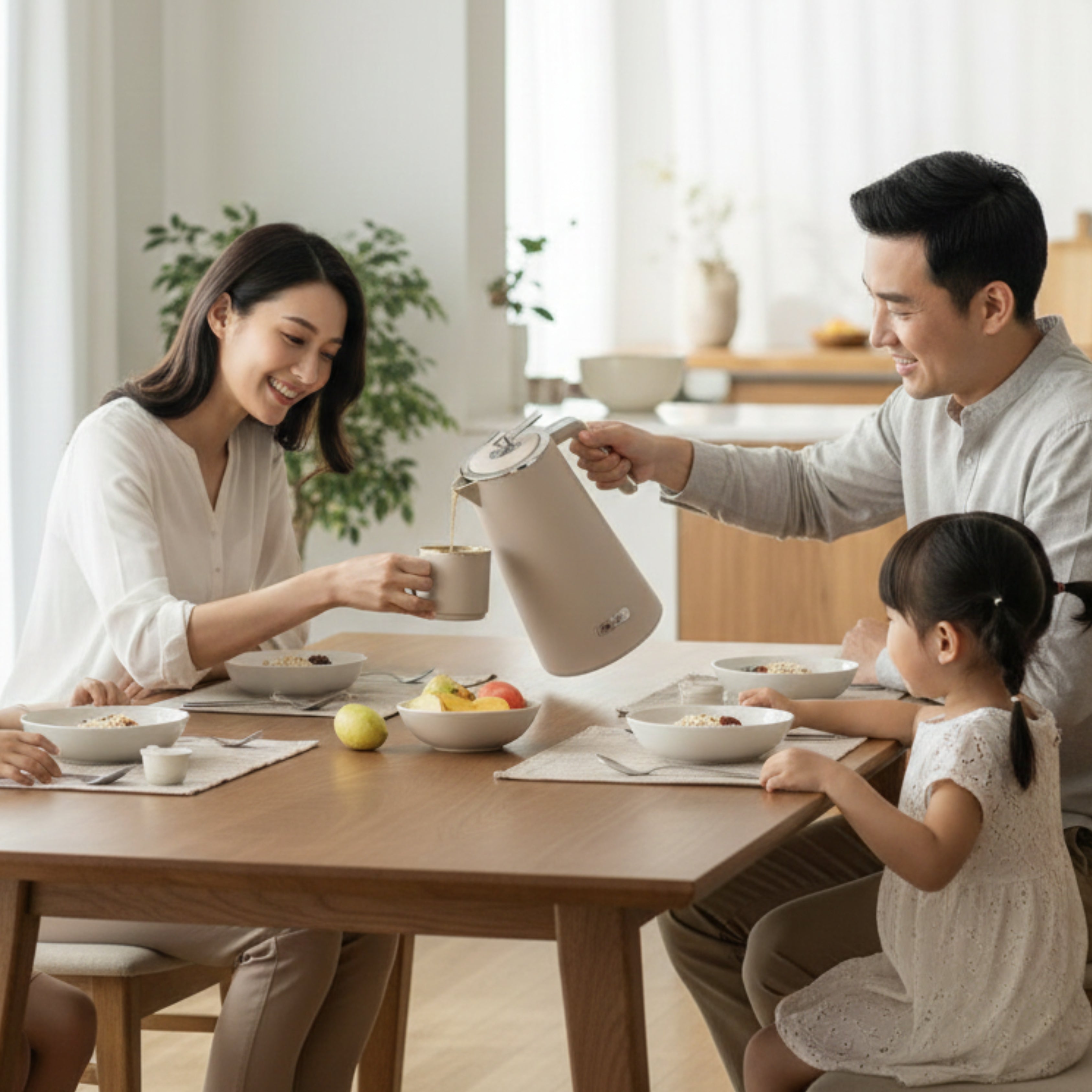 Thermal Milk Coffee Color