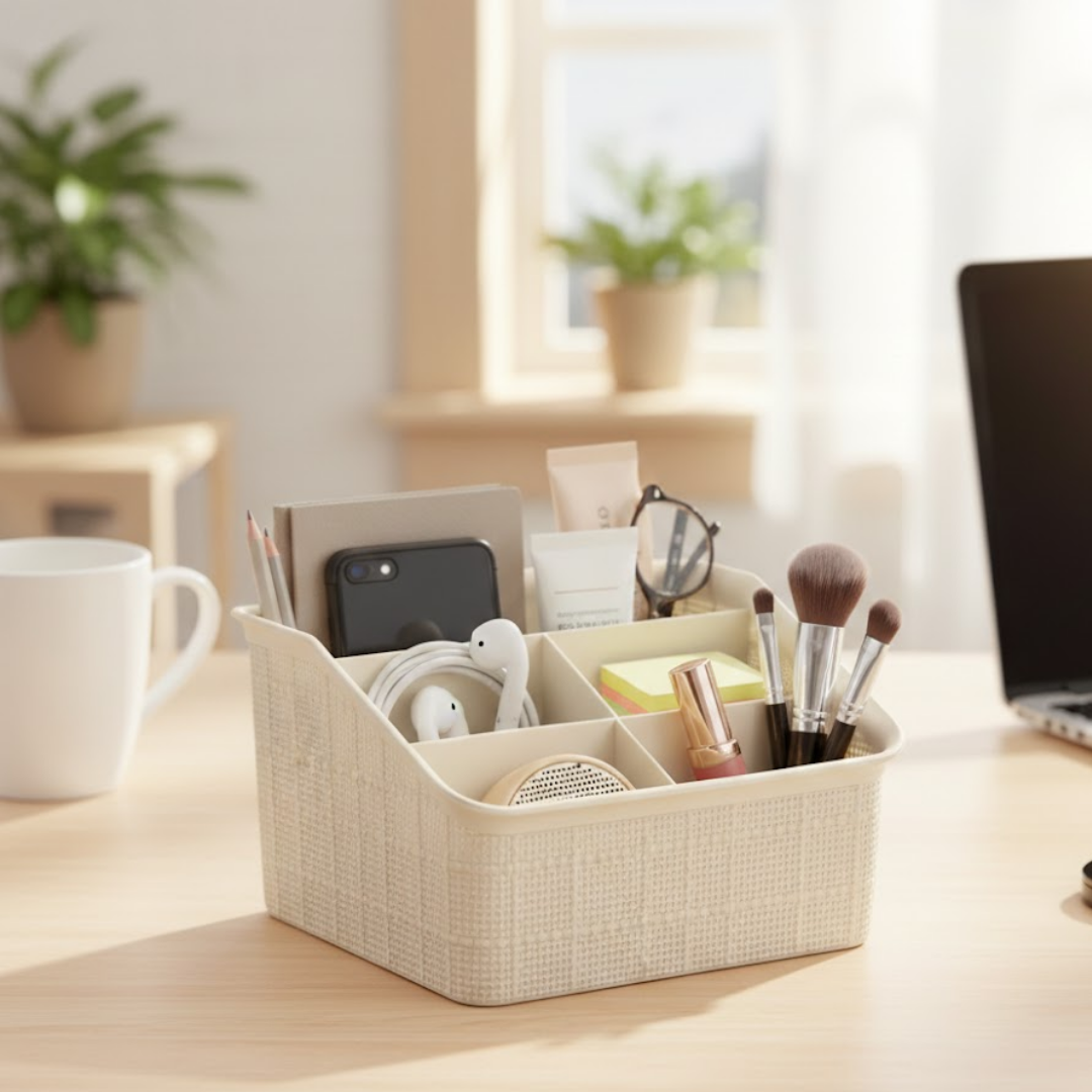 Vanity Organizer Bin