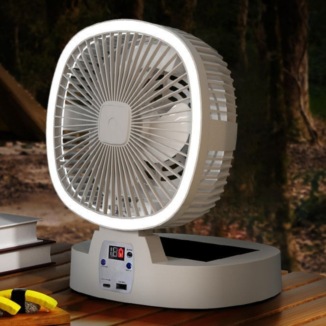 Solar Foldable Fan